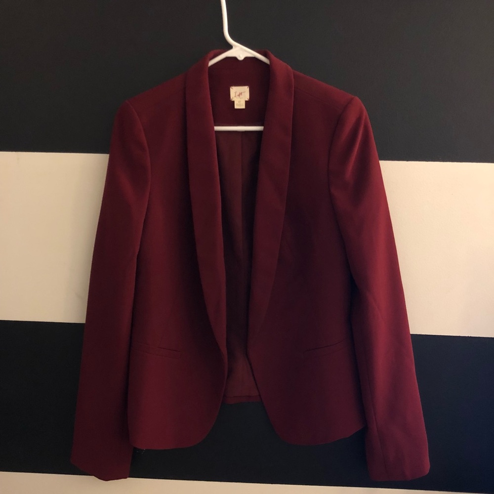 Maroon Blazer